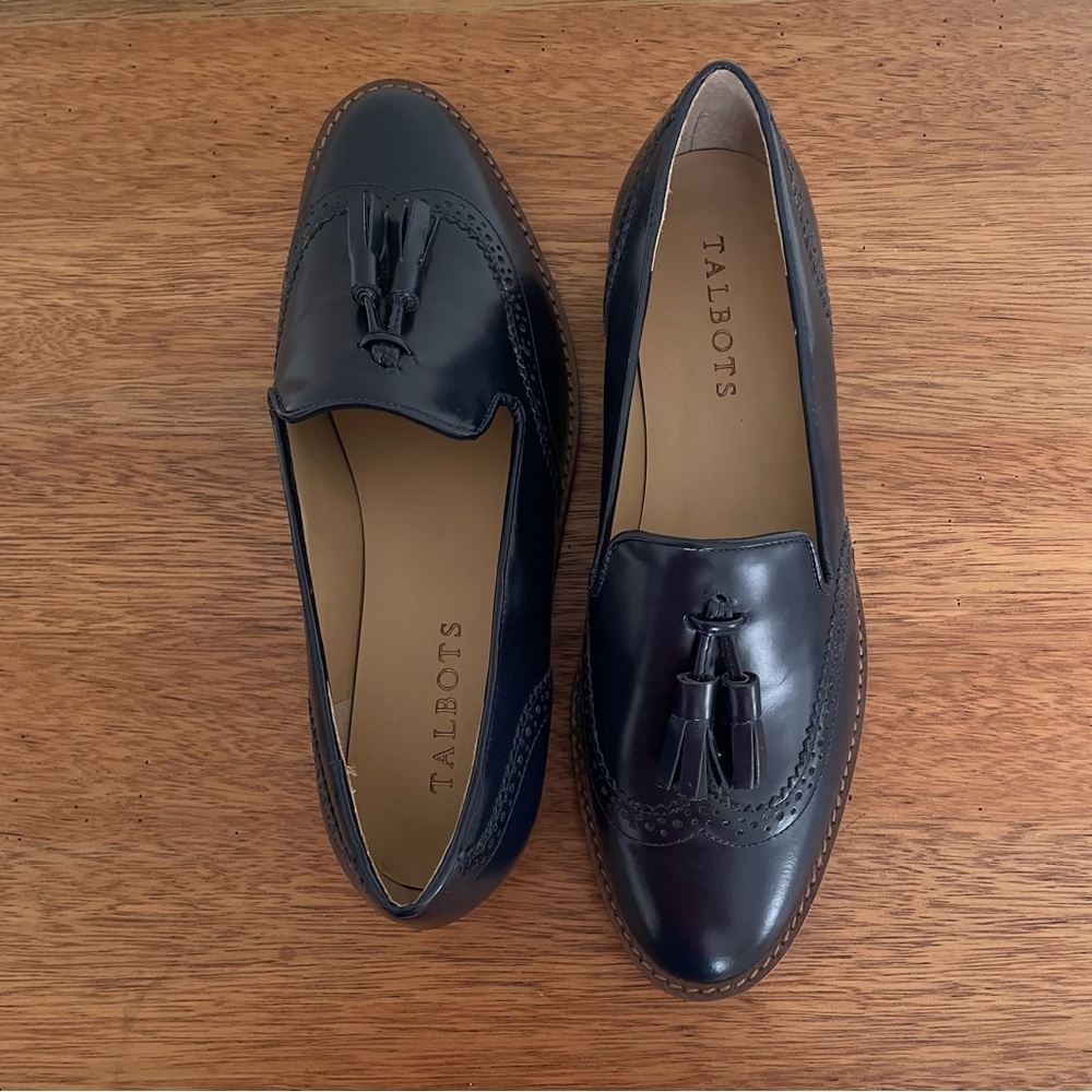 Talbots Blue Tassel Loafers Slip-On - Picture 5 of 5